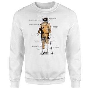 Astronaut Sweatshirt - White
