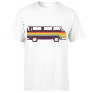 Rainbow Van Men's T-Shirt - White