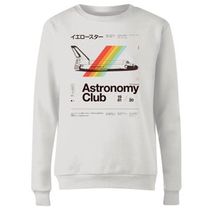 Astronomy Club Women's Sweatshirt - White