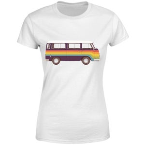 Rainbow Van Women's T-Shirt - White