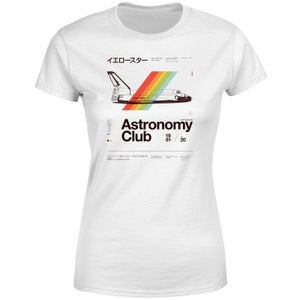 Astronomy Club Women's T-Shirt - White