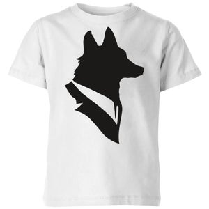 Mr Fox Kids' T-Shirt - White