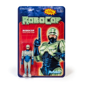 Super7 Robocop ReAction - Figura de acción Robocop (brilla en la oscuridad)