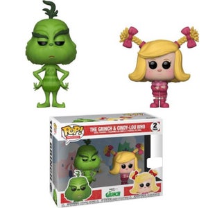 The Grinch Grinch and Cindy Lou 2-Pack EXC Pop! Vinyl Figures