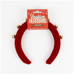 Festive Christmas Baubles Headband