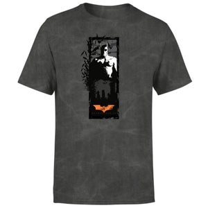 Batman Begins More Than A Man Unisex T-Shirt - Schwarz Acid Wash