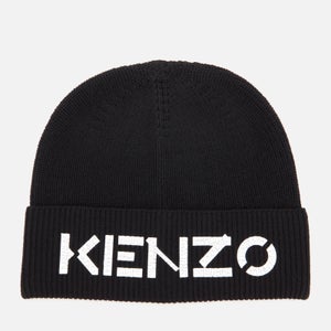 KENZO Men's Wool Beanie - Black