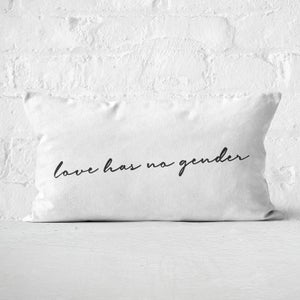 Miss Greedy Love Has No Gender Rectangular Cushion