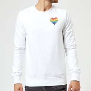 Miss Greedy Love Has No Gender Sweatshirt - White