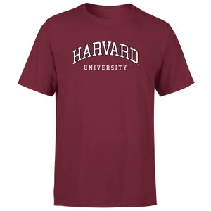 Harvard Burgundy Tee Men's T-Shirt - Burgundy