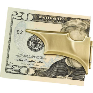 DC Comics Batarang Folding Money Clip (Bronze)