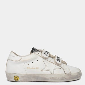 Golden Goose Toddlers' Old School Trainers - Optic White