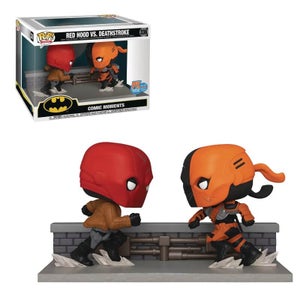 PX Previews DC Comics SDCC 2020 EXC Red Hood vs Deathstroke Funko Pop! Comic Moment