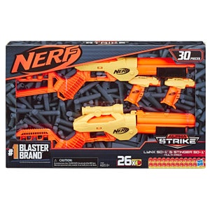 NERF Alpha Strike Lynx SD-1 and Stinger SD-1 Multi Pack Blasters