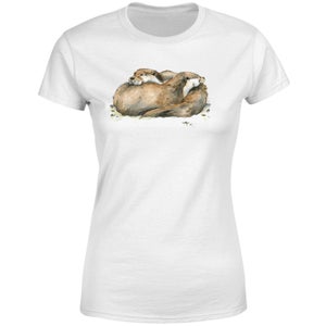 Snowtap Otters Women's T-Shirt - White