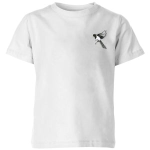 Snowtap Magpie Kids' T-Shirt - White