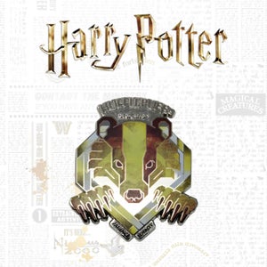 Edición limitada de la insignia Hufflepuff de Harry Potter