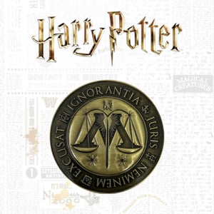 Medallón de edición limitada de Harry Potter - Ministerio de Magia