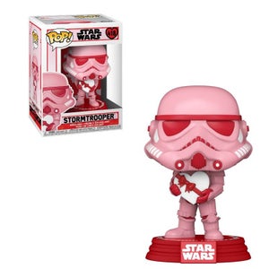 Star Wars Valentines Stormtrooper met Hart Pop! Vinylfiguur