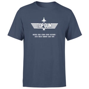 Camiseta Top Gun Codenames - Hombre - Azul marino