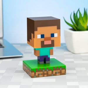 Minecraft Steve Symbol-Leuchte