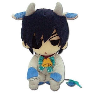 Black Butler Ciel Phantomhive Cow Cosplay Plush