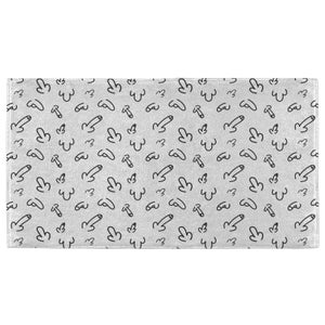 Hand Towels Willy Pattern Hand Towel