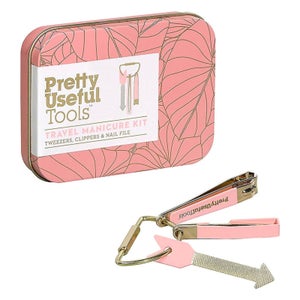 Pretty Useful Tools Travel Manicure Kit - Sunset Pink