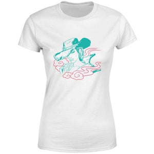 Camiseta para mujer Borderlands 3 Rose Lineart - Blanco