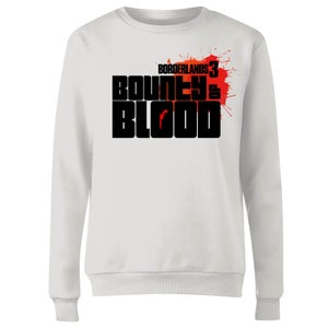 Sudadera Bounty Of Blood Logo para mujer de Borderlands 3 - Blanco