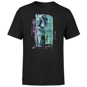 Camiseta Transformers Arcee Glitch - Negro - Unisex