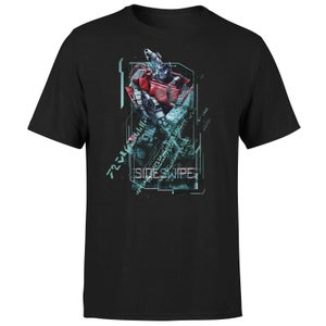 Transformers Sideswipe Tech Unisex T-Shirt - Zwart