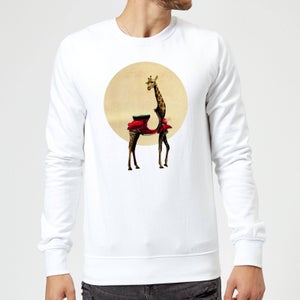 Ikiiki Giraffe Sweatshirt - White