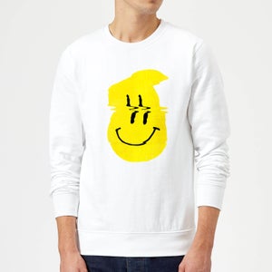 Ikiiki Smiley Sweatshirt - White