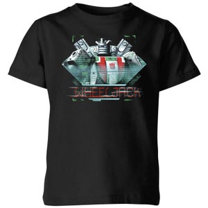 Transformers Wheeljack Glitch Kids' T-Shirt - Black