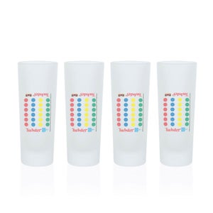 Twister Shot Glasses - Set of 4