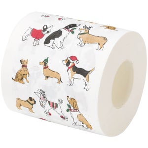 Festive Pooch Toilet Roll