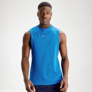 Camiseta sin mangas con sisas caídas Originals para hombre de MP - Azul medio