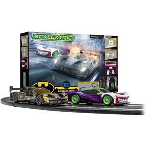 Scalextric Spark Plug Batman vs Joker Race Set