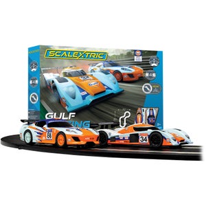 Scalextric Gulf Racing (Team GT Gulf vs Team LMP Gulf) Race Set
