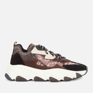 Ash Women's Eclipse Bis Chunky Running Style Trainers - Old Cheetah/Black