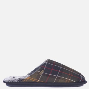 Barbour Men's Young Mule Slippers - Recycled Classic Tartan