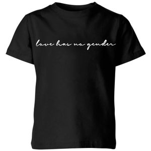 Miss Greedy Love Has No Gender Kids' T-Shirt - Black