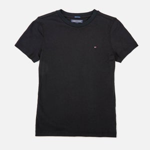 Tommy Hilfiger Boys' Basic Short Sleeve T-Shirt - Meteorite