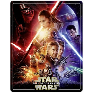 Star Wars Episode VII : Le Réveil de la Force - 4K Ultra HD Coffret exclusivité Zavvi (édition de 3 disques, le Blu-ray inclus)