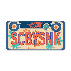 Scooby Doo! SCBYSNK Metal License Plate