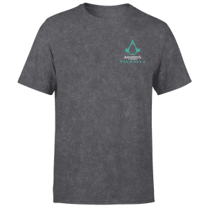 T-Shirt Phosphorescent Assassins Creed Valhalla - Unisex - Noir Délavé