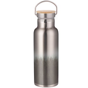 Foggy Forest Portable Insulated Water Bottle - Steel