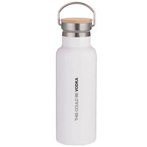 This Could Be Vodka Portable Insulated Water Bottle - White