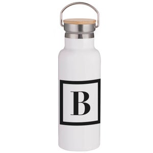 Boxed B Portable Insulated Water Bottle - White
